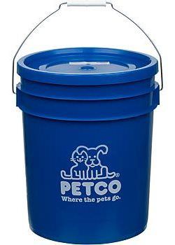5 gallon Petco bucket