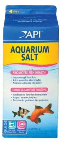 Freshwater aquarium salt can reduce stress
