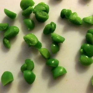 frozen pea for fish